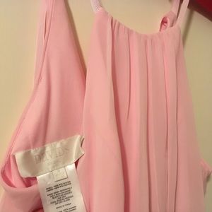 High Low Chiffon Halter Neck Dress